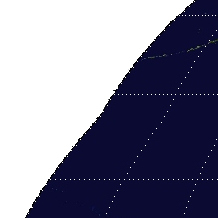 Goode homolosine projection in the west Pacific